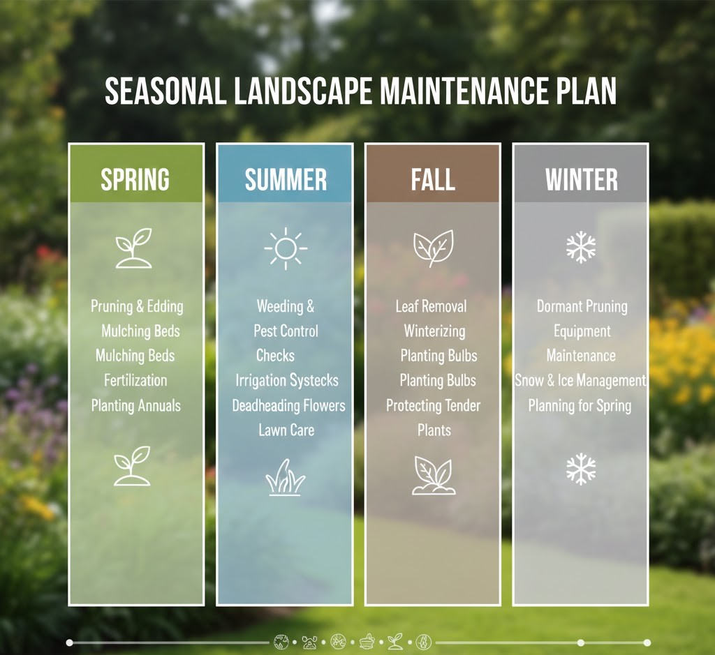 Landscape maintenance planning