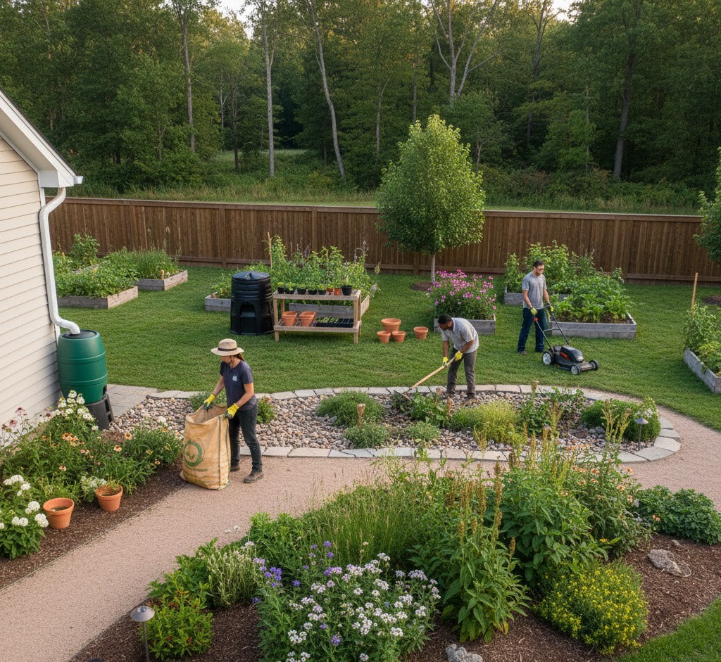 Sustainable landscape maintenance